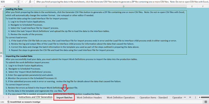 2. Then, go to Import Batches tab.