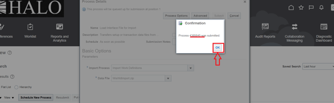 28. It will show process ID. Click on ok