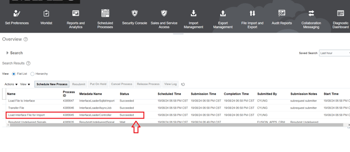 29. Wait until process is succeeded