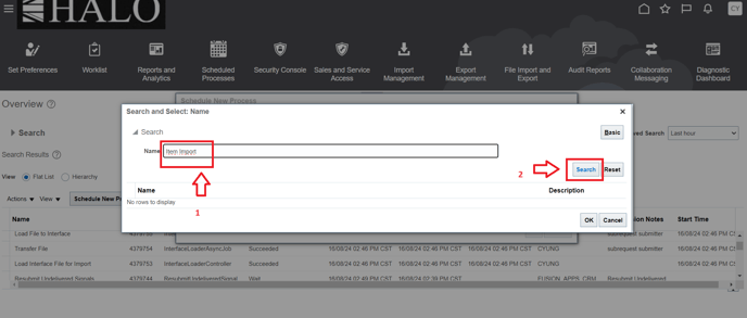 34. Now search for Item Import