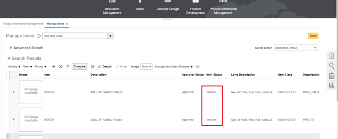 42. For example, this item has already inactive status
