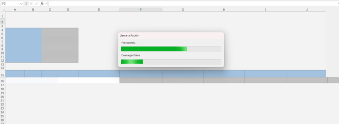 6. Wait until information is loaded.